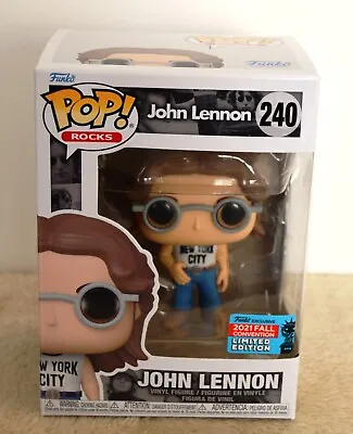 Buy 2021 John Lennon New York Tea Funko Pop 240 NYCC LE • 28.78£