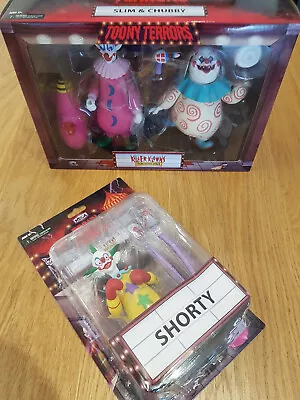 Buy Neca Toony Terrors Killer Klowns From Outer Space - Slim & Chubby And Shorty • 74.99£