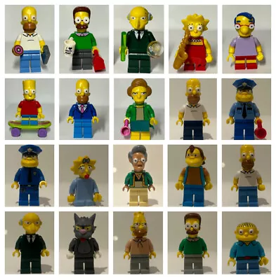 Buy Lego Minifigures - Various Mini Figures - Multi Listing - The Simpsons • 4.90£
