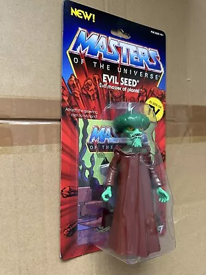 Buy BNIB MINT Super7 Masters Of The Universe Retro Style Evil Seed Action Figure • 32.99£