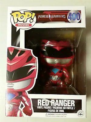 Buy Pop Movies Power Rangers #400 Red Ranger Vinyl Figure Funko  • 9.49£