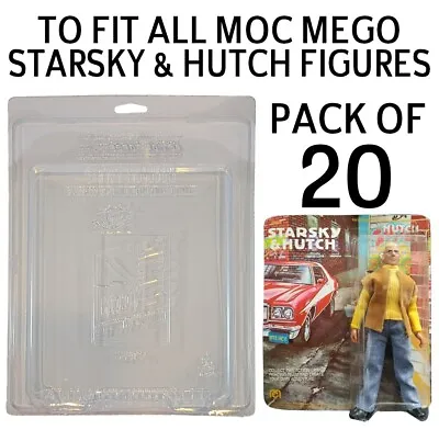 Buy Pack Of 20 Protective Cases For MOC MEGO Starsky And Hutch Figures - AFTMEG • 150£