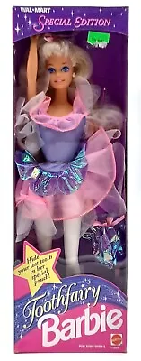 Buy 1994 Toothfairy Barbie Doll / Wal Mart Special Edition / Mattel 11645, NrfB • 38.97£