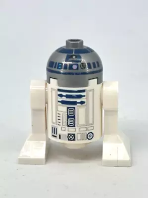 Buy LEGO Minifigure Star Wars Astromech Droid R2-D2 Flat Silver Lavender Dot SW0527a • 2.99£