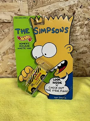 Buy Original 1990 Hot Wheels - The Simpsons - Homer`s Nuclear Waste Van • 13.50£