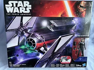 Buy Star Wars The Force Awakens, Tie Fighter & Pilot Action Figure, Hasbro, BNIB • 24.99£