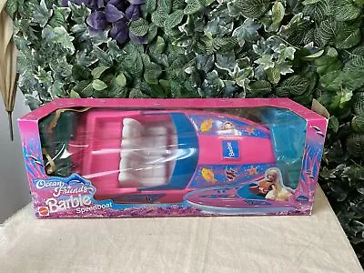 Buy Ocean Friends Barbie Speedboat Mattel New In Original Box • 29.99£