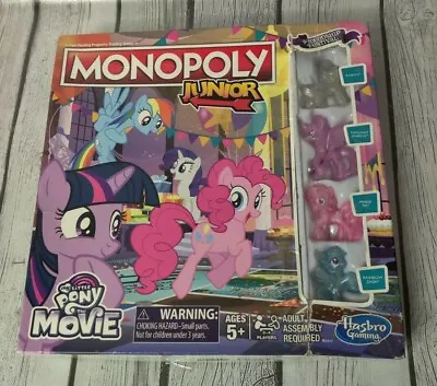 Buy My Little Pony The Movie Monopoly Junior Friendship Festival Rare - Complete • 30.22£