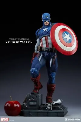 Buy Captain America Premium Format Sideshow • 429.02£