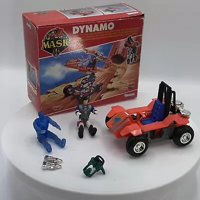 Buy M.A.S.K Dynamo Vehicle & Figures Boxed Vintage MASK 1980s MISB Kenner Toy Unplay • 34.99£