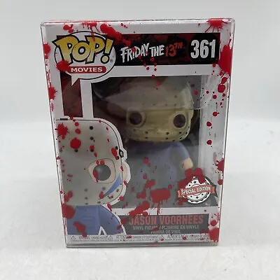 Buy Funko Pop Friday The 13th Jason Voorhees Blue Jumpsuit #361 + Free Protector • 44.99£