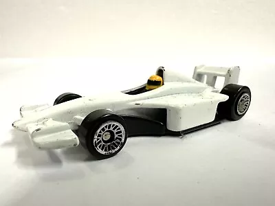 Buy Hot Wheels F1 Car White McDonalds Happy Meal Promotional Toy 2001 • 2.99£