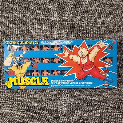 Buy M.U.S.C.L.E Men #2 Cosmic Crushers 28 Figures Mattel Bandai 1985  Kinnikuman • 199.99£