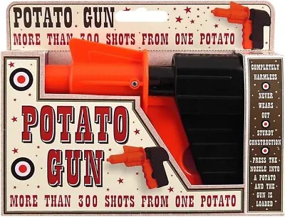 Buy Retro Plastic Potato Spud Gun Childrens Kids Party Bag Filler Traditional Toy • 5.85£