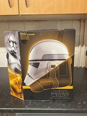 Buy Star Wars The Black Series Phase II Clone Trooper Premium Electronic Helmet • 150£