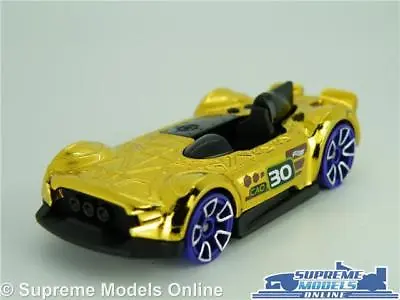 Buy Hot Wheels Monteracer Track Stars Super Chromes - Gold Special Issue 1:64 Size K • 5.99£