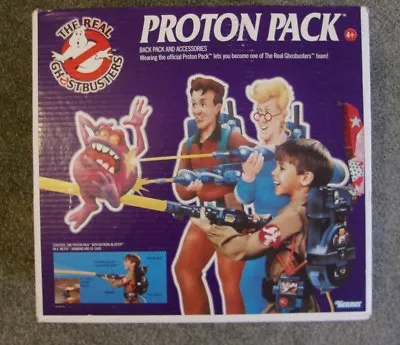 Buy Vintage Ghost-busters Proton Pack/Blaster 1984 - No Damage - With Box • 250£