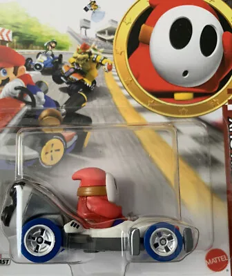 Buy Hot Wheels Mario Kart Die-cast Figure Shy Guy B-Dasher Brand New • 9.99£