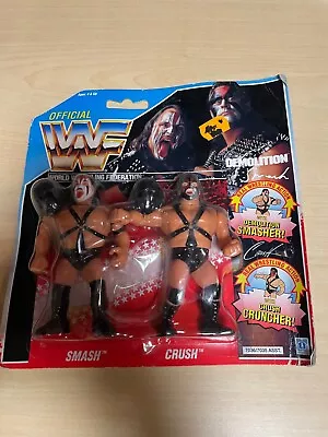 Buy WWF Wrestling Hasbro Smash & Crush On MOC New + Original Packaging (OB) • 429.27£