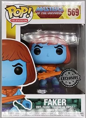 Buy Funko POP #569 Faker - Masters Of The Universe Vaulted With POP Protector • 33.74£