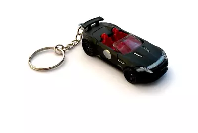 Buy Diecast Model Car Keyring Hot Wheels 2015 Jaguar F-Type Project 7 Matt Black New • 8.99£