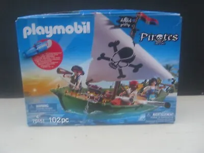 Buy PLAYMOBIL 70151 Pirates Pirate Ship With Underwater Motor Never Used Still Baged • 22£