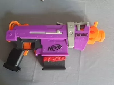 Buy Nerf E8977 2019 Fortnite SMG-E Blaster Tested And Working Comes With Magazine • 7.99£