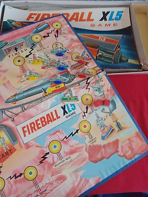 Buy Fireball XL5 Board Game - 1964 - Not Complete - RARE! • 113.40£