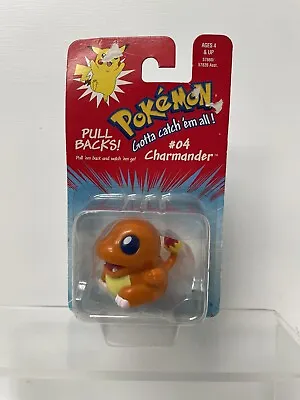 Buy Vintage 1990's Pokemon Charmander #04 Pull Backs Hasbro/Nintendo - New Sealed • 24.99£