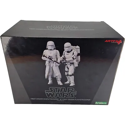Buy Star Wars - Artfx+ First Order Snowtrooper & Flametrooperr 18 CM Kotobukiya 2 F • 225.17£