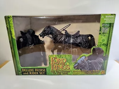 Buy Lord Of The Rings: The Fellowship Of The Ring Ringwraith & Horse Figure | Toybiz • 49.99£