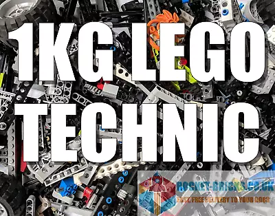 Buy ⭐️️1Kg/1000g LEGO TECHNIC INC MIXED PARTS, WIDE VARIETY + CAREFULLY CLEANED⭐️ • 24.99£