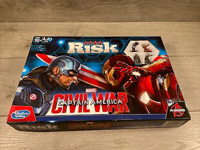 Buy Risk Marvel Captain America Civil War Hasbro Board Game 100% Complete • 8£