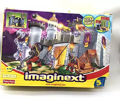 Buy Fisher Price Imaginext Battle Castle With Extra Bonus Tower Boxed Not Complete • 35£