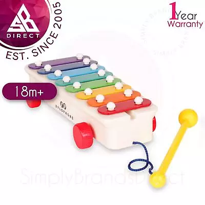 Buy Fisher Price Pull-a-Tune Xylophone Classic Music Toy Instrument For Kid's│18m+ • 23.37£