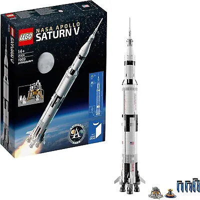 Buy Brand New & Sealed Lego Ideas - Nasa Apollo - Saturn V (21309) !! • 181.99£