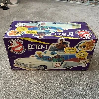 Buy Kenner Real Ghostbusters Ecto-1 Vehicle Action Figure Vintage Boxed Retro Insert • 199.99£