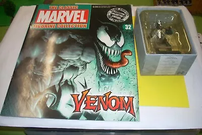 Buy Marvel Figurine Collection By Eaglemoss - Issue 32 - Venom With Mag And Box • 10£