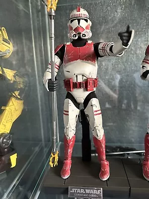 Buy TMS025 Hot Toys The Clone Wars Coruscant Guard #1 Clone Trooper • 215£