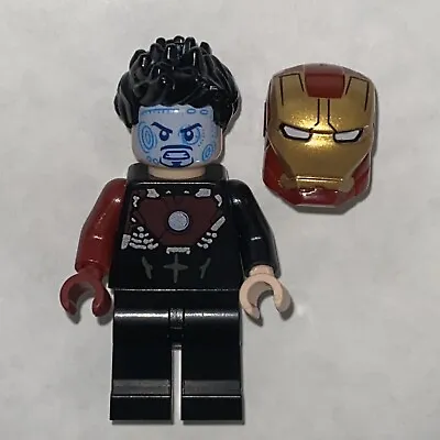 Buy Lego Tony Stark Black Iron Man Suit Minifigure SH584 Avengers Tower Set 40334 • 23.99£