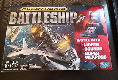 Buy Battleship Board Game Electronic Edition 2012 Hasbro Complete LOVELY CONDITION • 24.99£