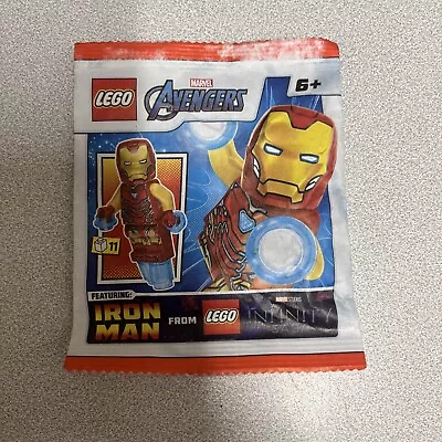 Buy LEGO 242320 Marvel Super Heroes Iron Man Minifigure New Sealed  Polybag Paperbag • 3.99£