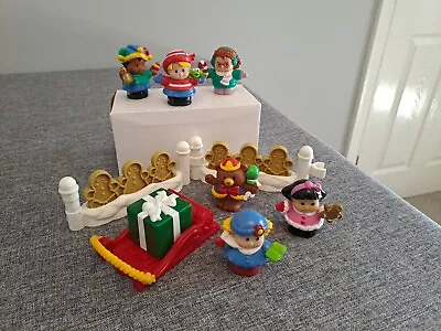 Buy Fisher Price Little People Christmas On Main Street Figures & Accessories VGC  • 10.99£