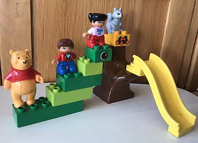 Buy Lego Duplo Winnie The Pooh With Friends 4 Figures Playground Tree Trunk Slide • 12.95£