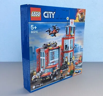 Buy LEGO CITY FIREFIGHTER - 60215 - Fire Station - Fire Station - SET - GAMES • 50.56£