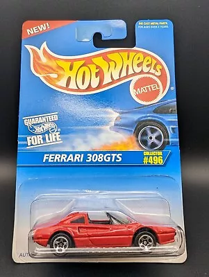 Buy Hot Wheels #496 Ferrari 308GTS Red Vintage 1995 Release L37 • 34.95£