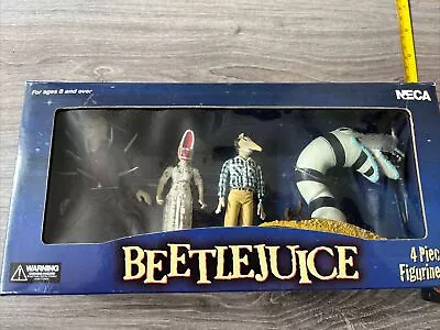 Buy Vintage Beetlejuice 4 Piece Figurine Set NECA • 30£