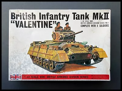 Buy Bandai British Infantry Tank MkIII Valentine 1:48 Model Kit • 58.95£