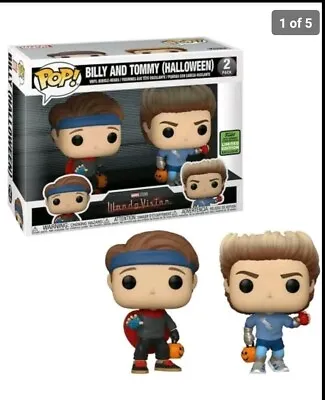 Buy Funko POP! WandaVision Billy And Tommy 2 Pack Halloween 2021 ECCC  • 29.99£