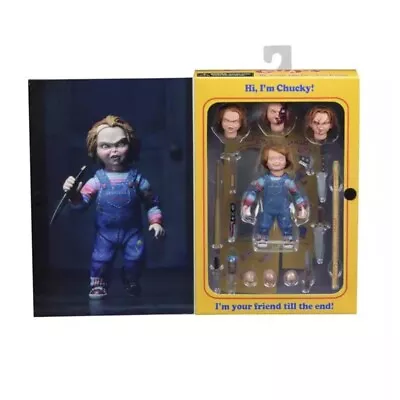 Buy NECA Child's Play Good Guys Chucky 4  Action Figure Collect Model Toy Gift UK • 29.69£